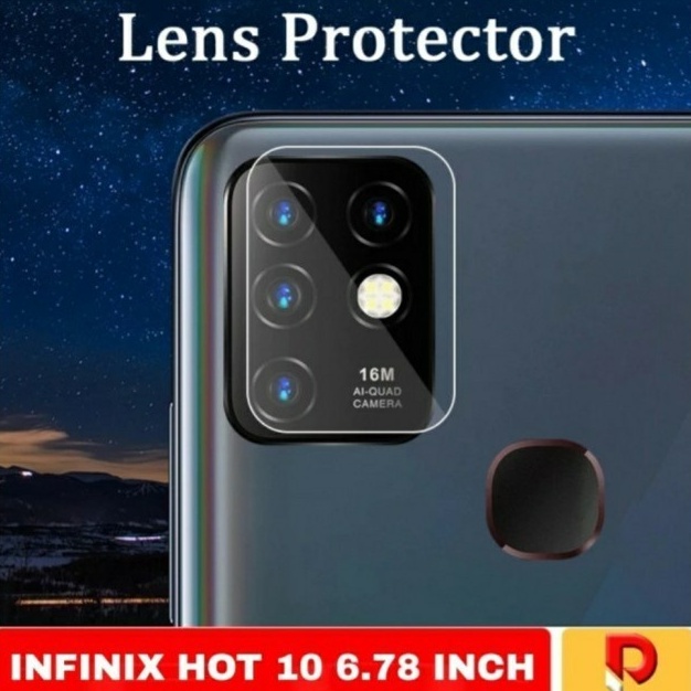 SCREEN PROTECTOR ANTI GORES KAMERA INFINIX HOT 10S - FA