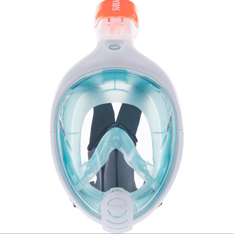 SUBEA Masker Wajah Snorkelling Anak Easybreath untuk 6-10 Tahun