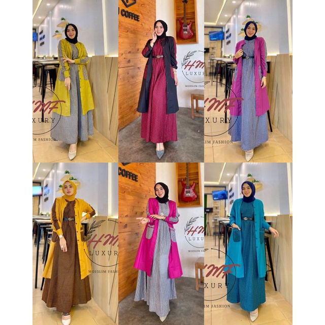 dress HMF luxury moeslim fashion