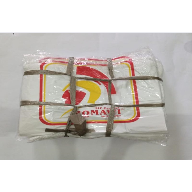 Kresek Romawi 35 Putih/ Plastik Polos HD Romawi 35 Tebal 02