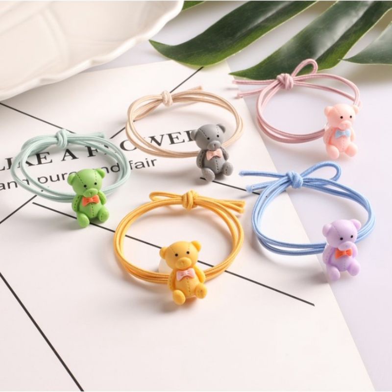 Set 10in1 Ikat Rambut Gelang Anak Karakter Lucu