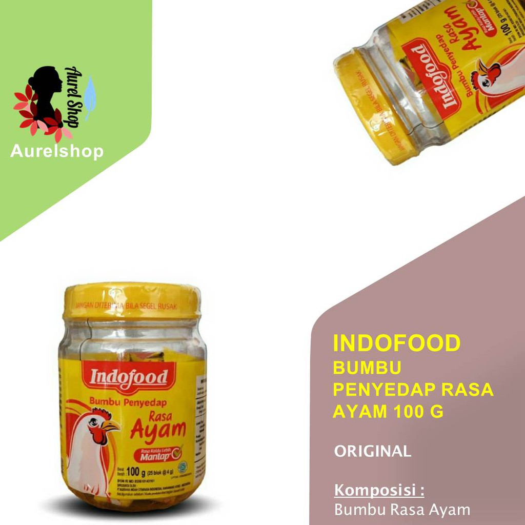 

INDOFOOD Bumbu Rasa Ayam kemasan 100 gram