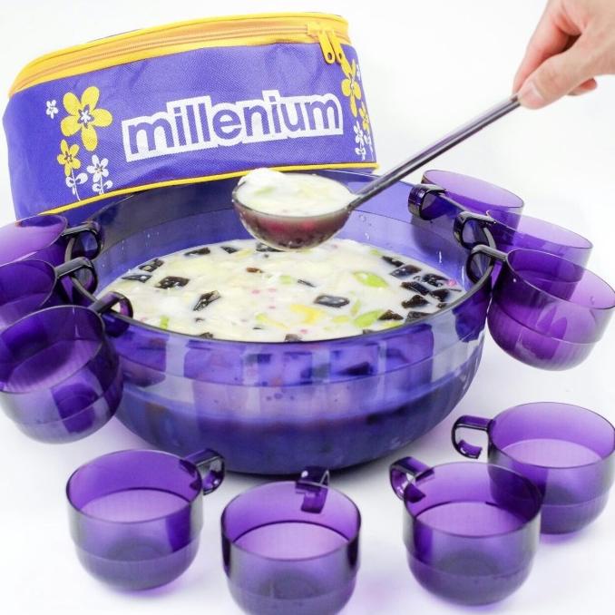 MILLENIUM COCKTAIL SET / Mangkuk Gelas Cangkir Es Sop Buah