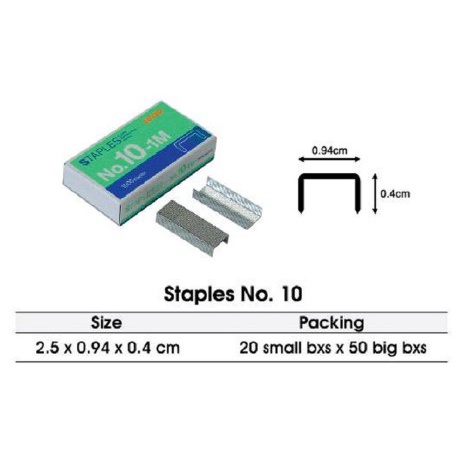 Stapler Dan Staples Mini Joyko Murah