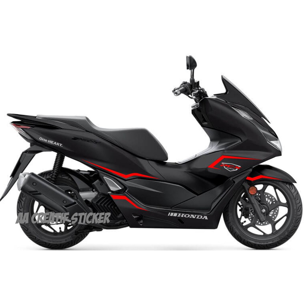 cutting sticker honda pcx 160 2021 minimalis