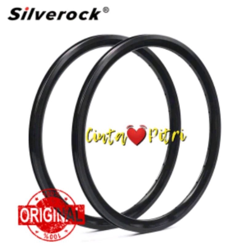 RIMS KINLIN 16 349 BLACK SEPEDA LIPAT FOR FNHON 3SIXTY NOT SILVEROCK WHEELSET