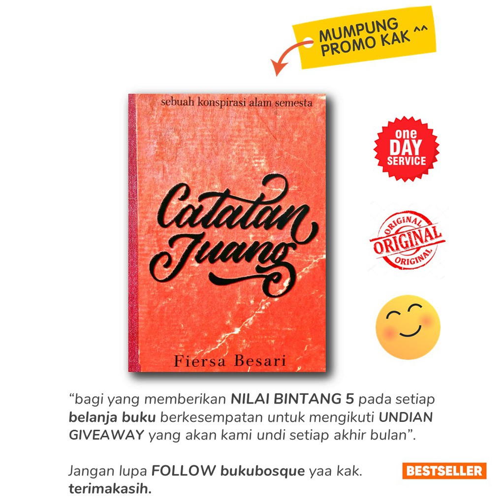 Flash Sale Buku Catatan Juang Fiersa Besari Shopee Indonesia