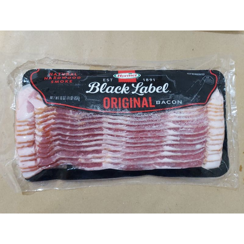 

Hormel Black Label Bacon original