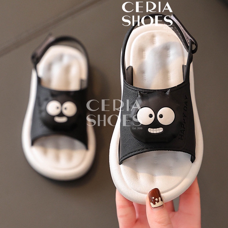 COD Sandal Anak Jelly Import Karet Motif Batman Pengait Tali Belakang Sendal Laki Laki Perempuan Empuk Elastis Sol Anti Slip Tebal 1638