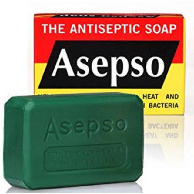 sabun asepso antiseptic 80gr / sabun antiseptik / asepso sulfur / asepso clean / asepso fresh / sabu
