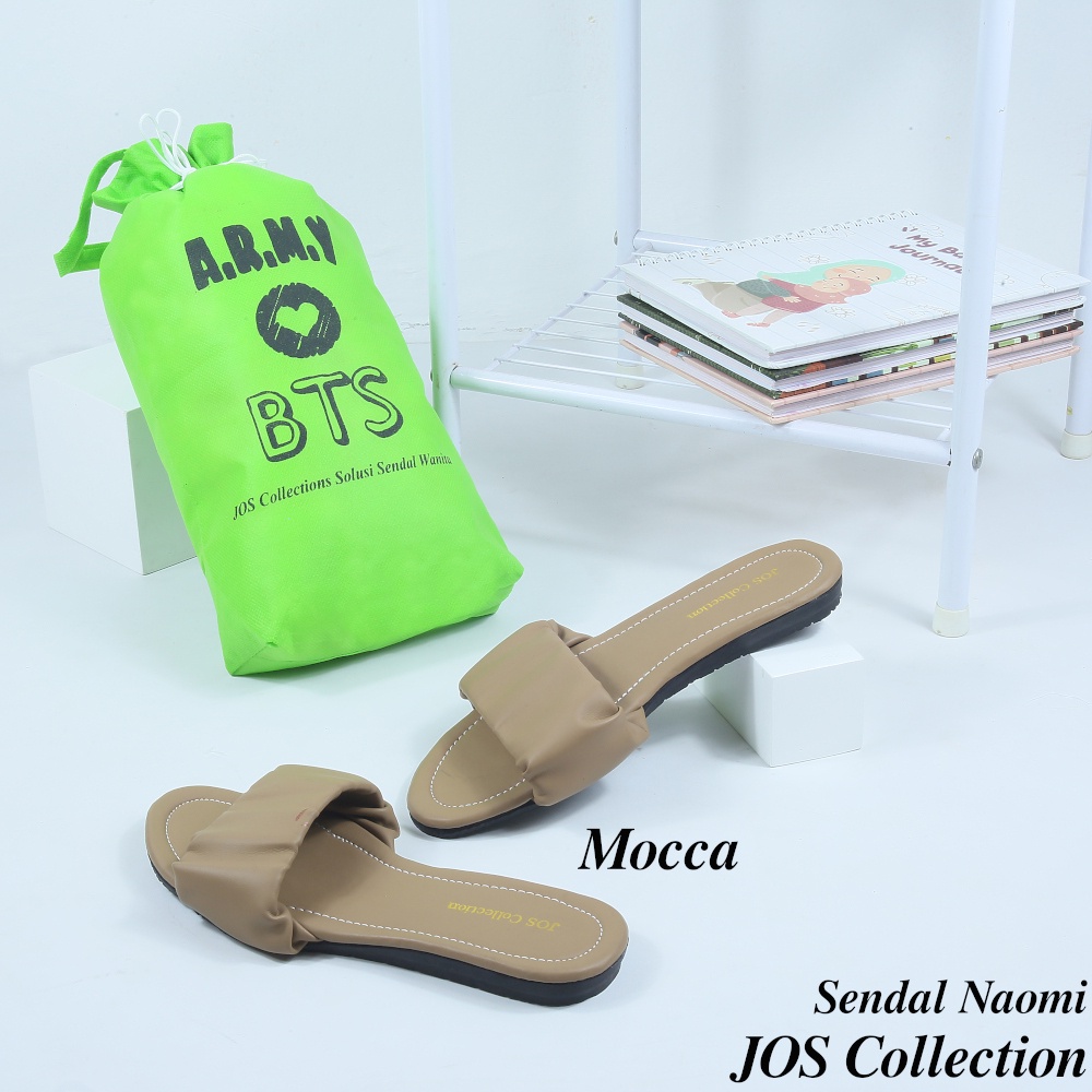 Sendal Selop Wanita Terbaru - Naomi by JOS Collection