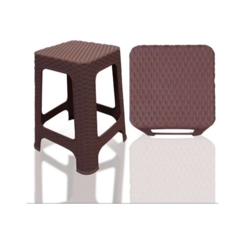 KURSI BAKSO KURSI ANYAM ROTAN PLASTIK BANGKU BAKSO ROTAN PLASTIK