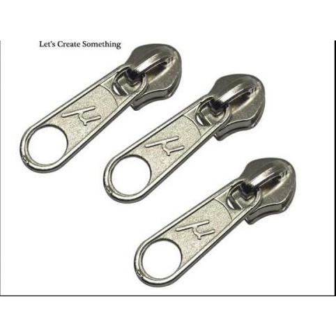 Kepala resleting tas no 10 Bukan YKK