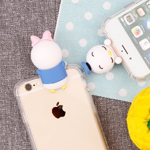 Boneka intip 3d peeking case handphone