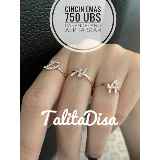 Dg BOX CINCIN EMAS 750 CARENDELANO AlphaStar