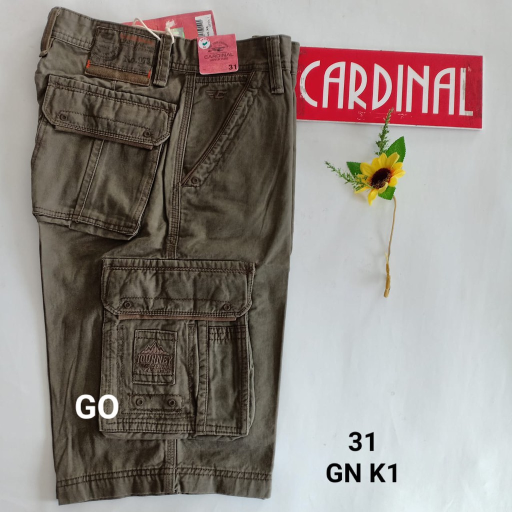 gos 31-KPL 2 CARDINAL KEMPOL CASUAL Celana Pendek Cowok Celana Kempol Fashion Pria Brand Kekinian