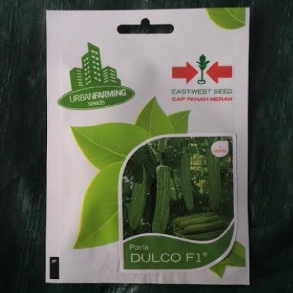 Benih Bibit Paria Pare Dulco F1 7 Biji Sayuran Hibrida Cap Panah Merah
