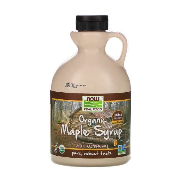 

Now Foods Real Organic Maple Syrup Grade A Dark Color