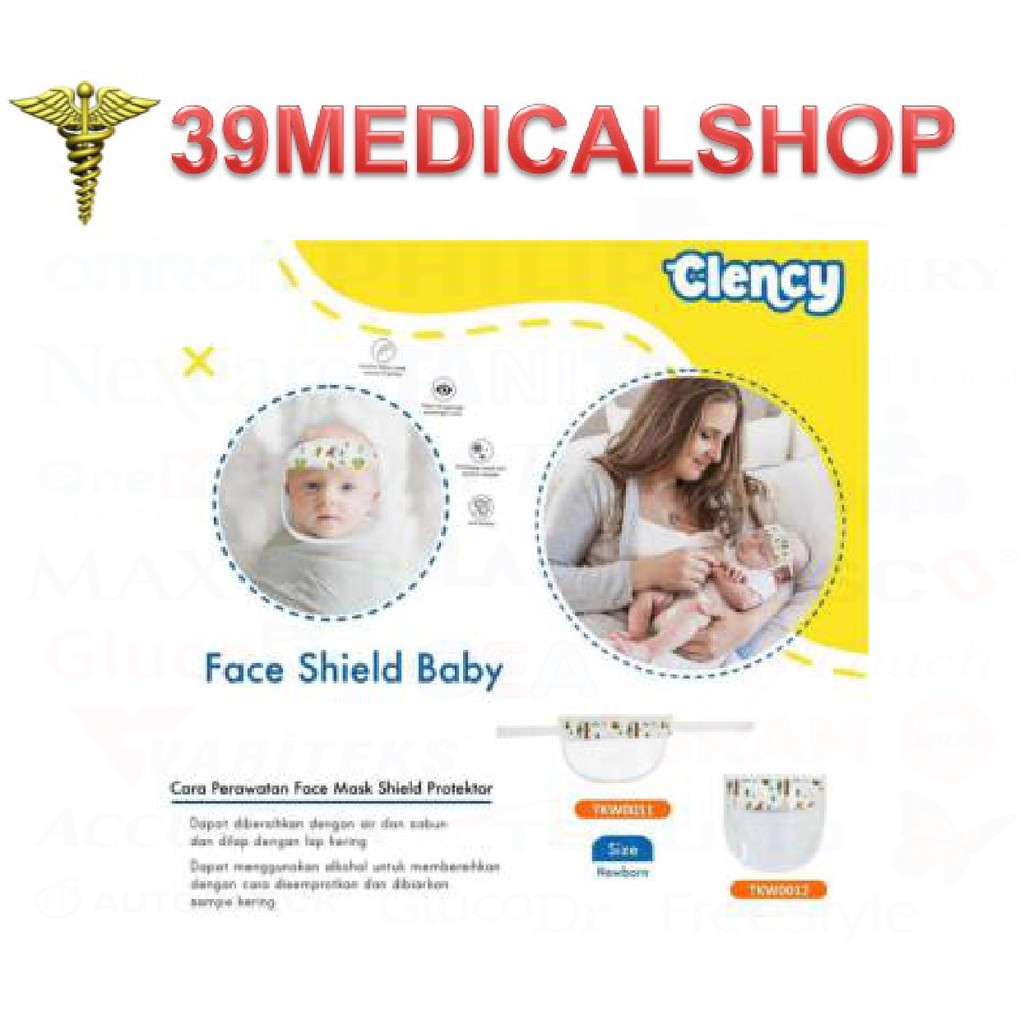 FACE SHIELD BABY CLENCY - CLENCY FACE SHIELD