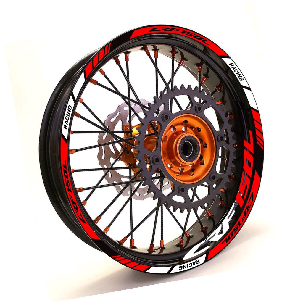 STIKER VELG CRF RING17