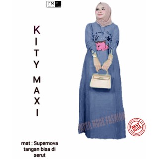 IMF KITTY MAXI 3 Size 6 Warna Baju  Atasan  Muslim Wanita 