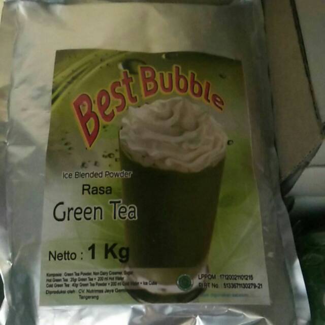 

Serbuk powder green tea