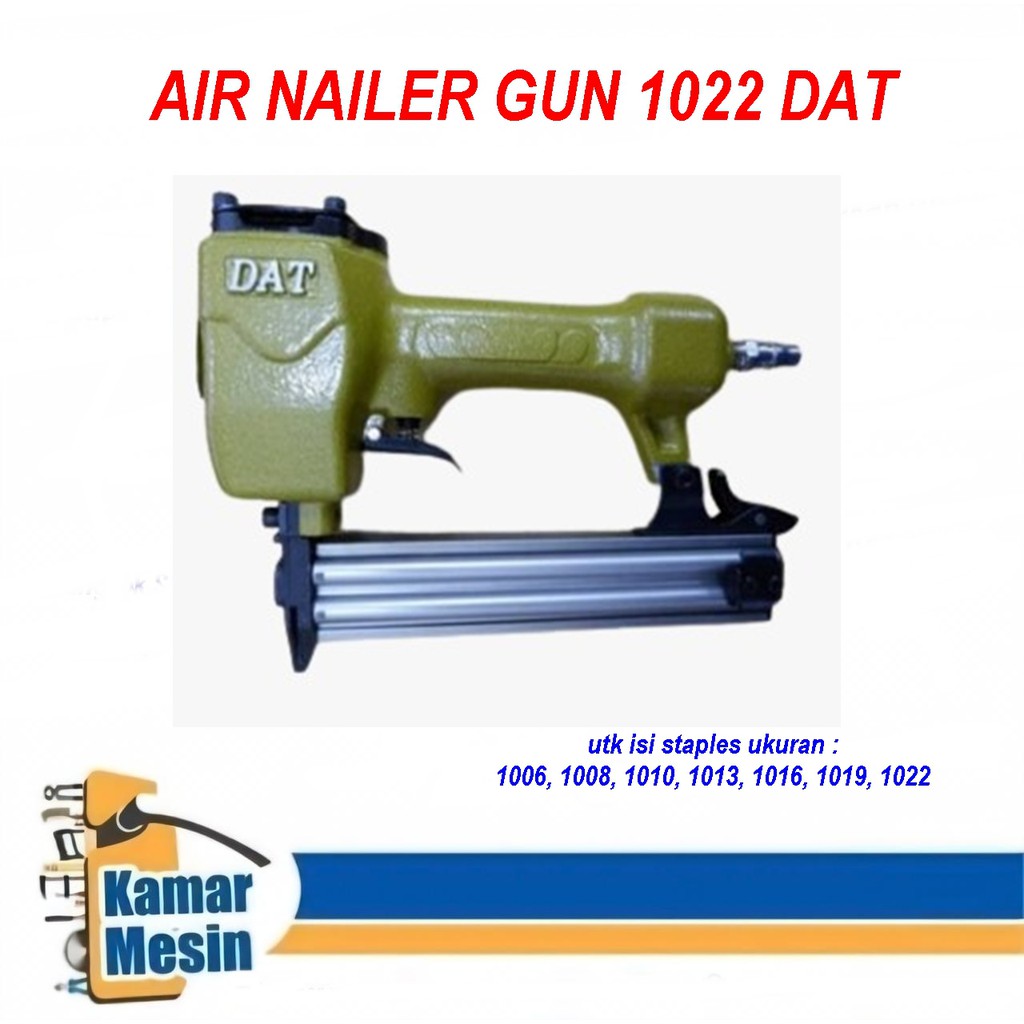 

DAT Air Nailer Gun Mesin Paku Tembak Angin Mesin Staples Tembak Angin