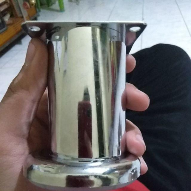 Bonus Skrup Kaki Sofa Meja Lemari Kitchen Nakas Tabung Bulat 8 Cm