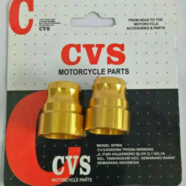 Aksesories Monel Spion Motor Bahan CNC