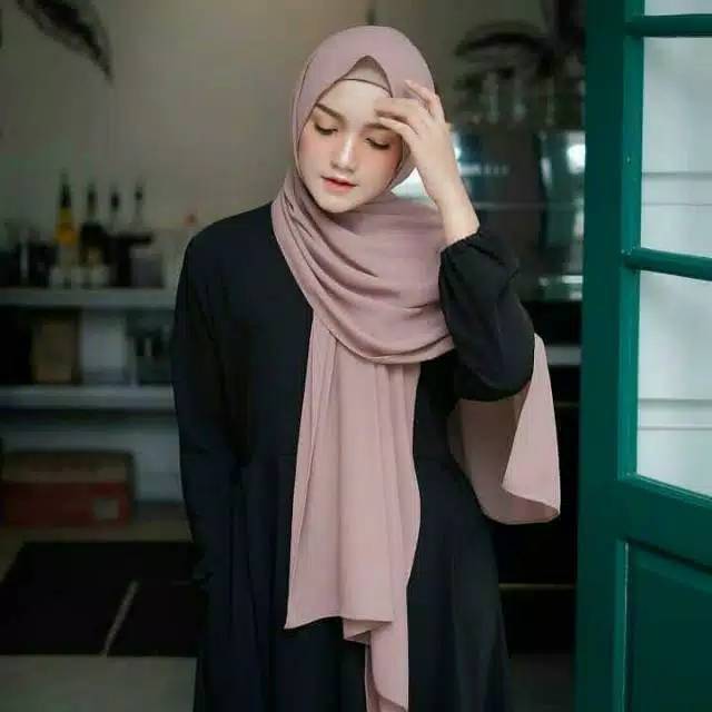 (165x75cm) Pashmina Diamond/Pasmina Sabyan/Adem/Bahan Diamond-1