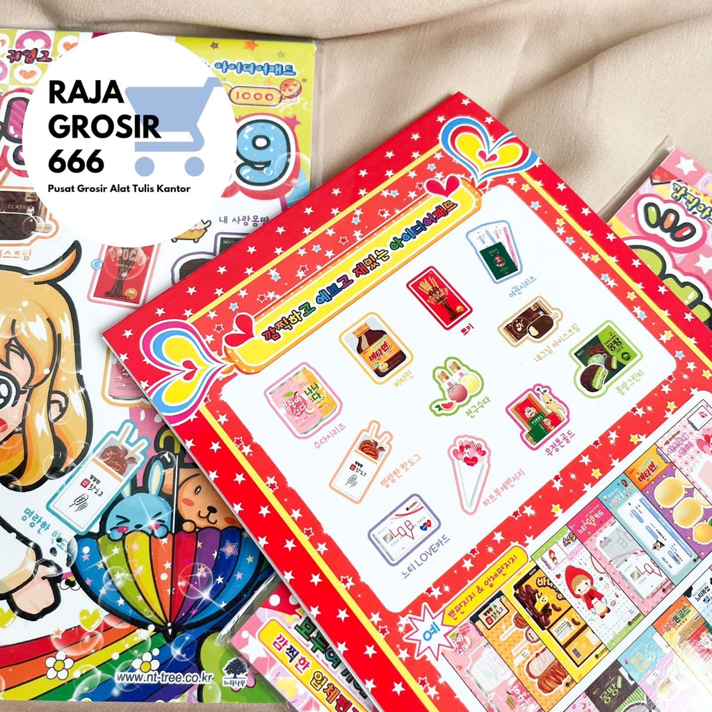 

RB Buku Origami Korea Korean Bentuk Makanan Papercraft Book Buku Lipat Bentuk Makanan Lucu Mainan
