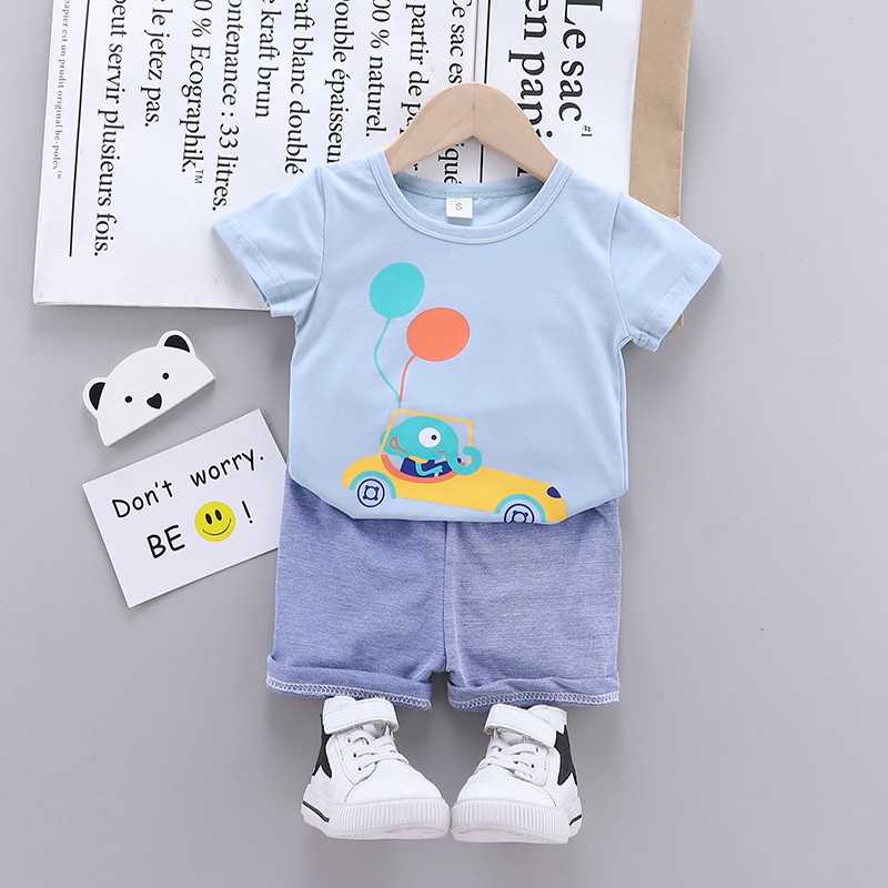 [ PRODUK IMPORT 100% ] SETELAN BAJU ANAK LAKI LAKI BAJU ANAK PEREMPUAN Set Motif CAR BALON 008  Baju Anak Berkualitas etelan Anak 8 Bulan - 4 Tahun