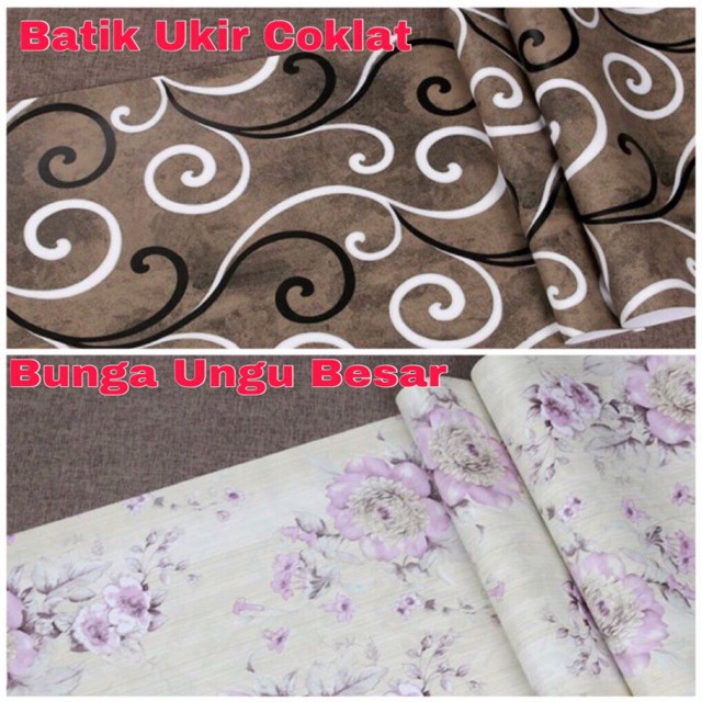 WALLPAPER DINDING 1 KG isi 1 ROLL / WALLSTICKER