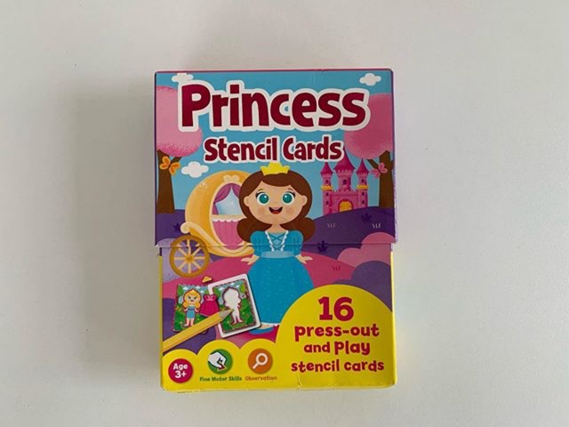 

PRELOVED Princess Stencil Cards