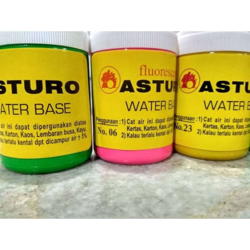 

RB Cat air cat poster asturo water - based Original warna lengkap