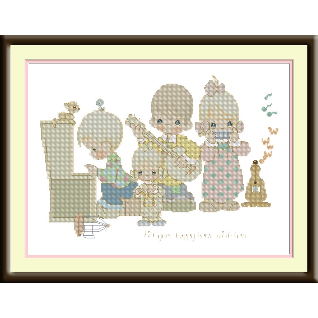 kristik 11201 MUSIK  - Pola kain