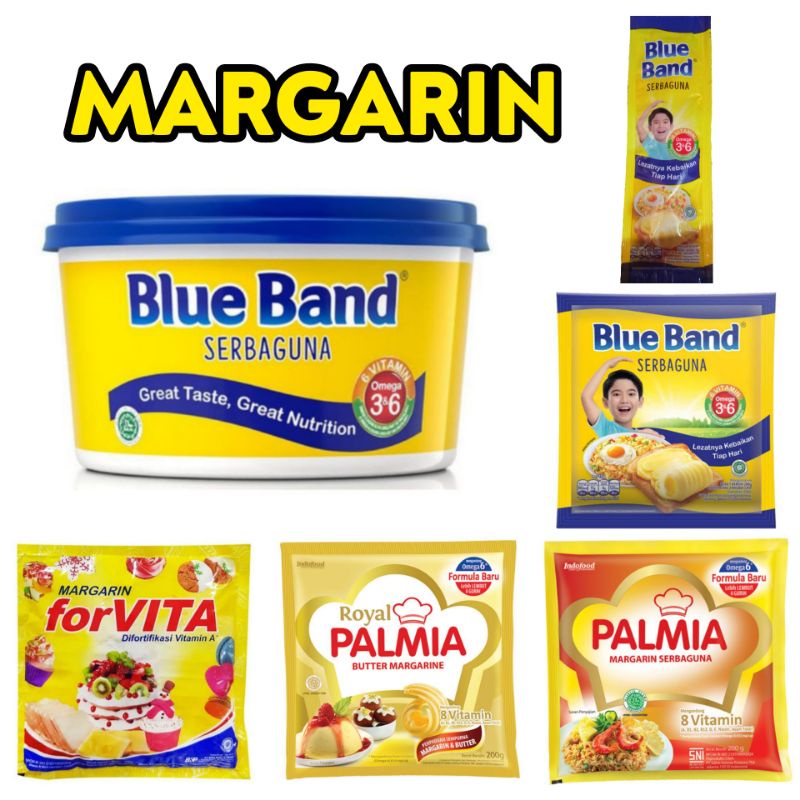 

MARGARIN KRIM SERBAGUNA - Blue Band forVita Royal Palmia - TemuPawon