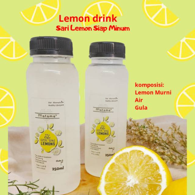 

Minuman sari lemon 250ml