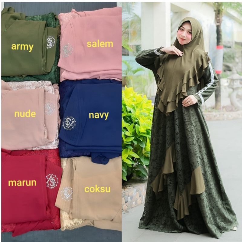 COD || ARSYA SYARI  || GAMIS SYARI BRUKAT || BY ASOPUROH