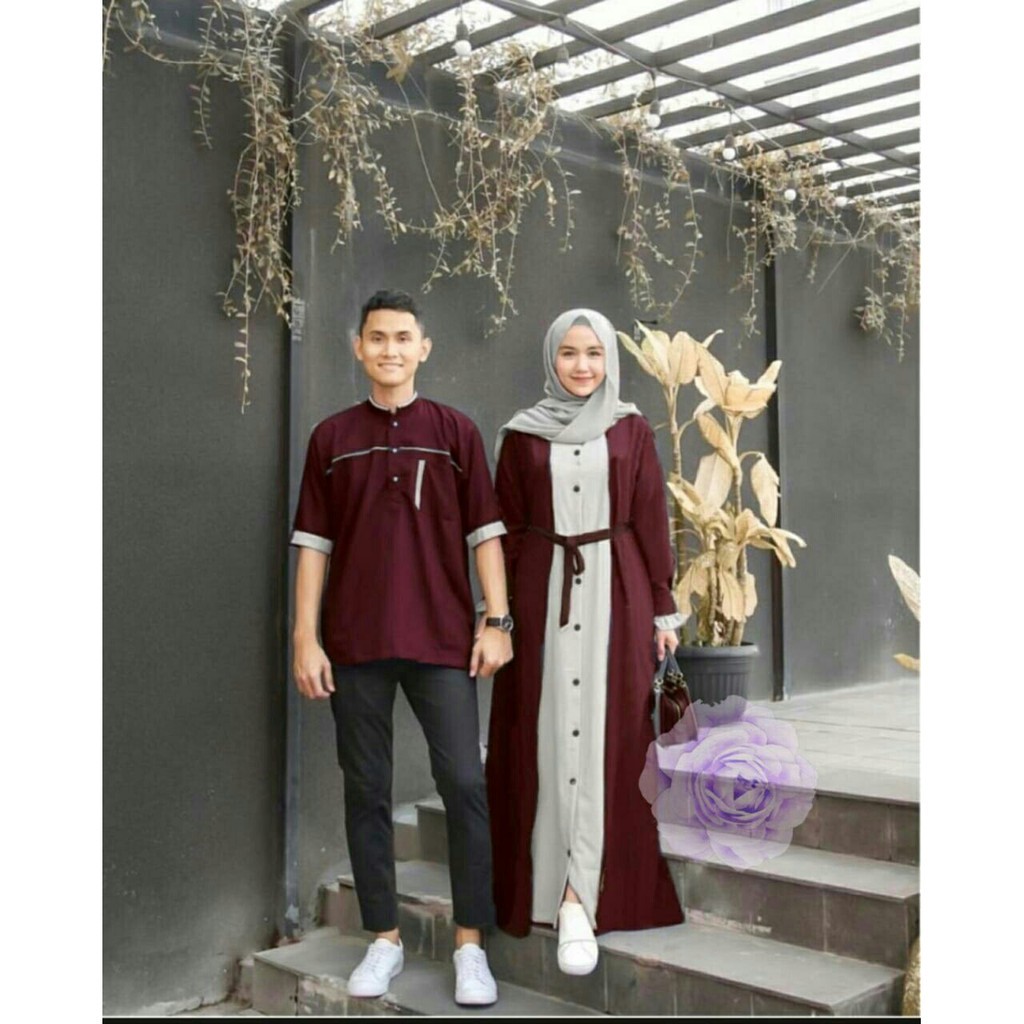 Couple Sanha - Baju Pasangan Muslim - Couple Muslim