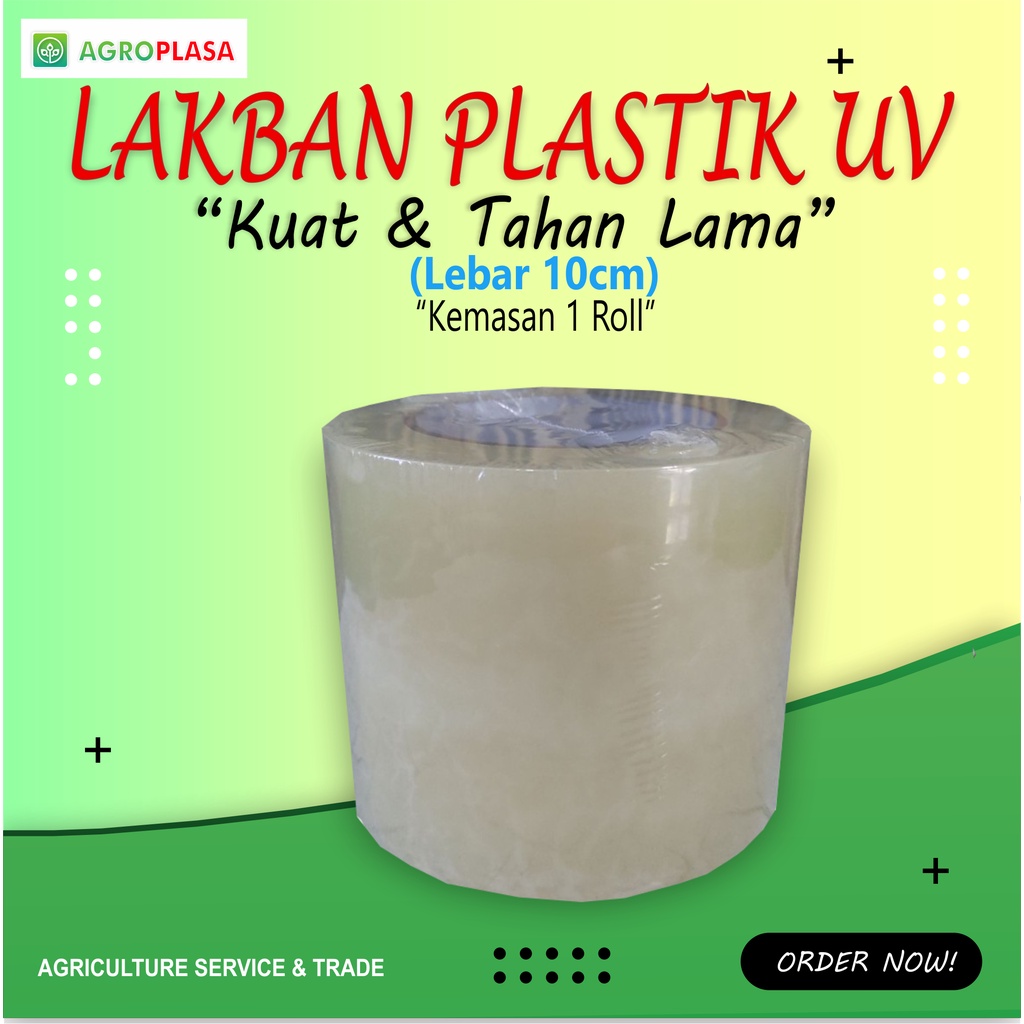

Lakban Plastik UV lebar 10cm