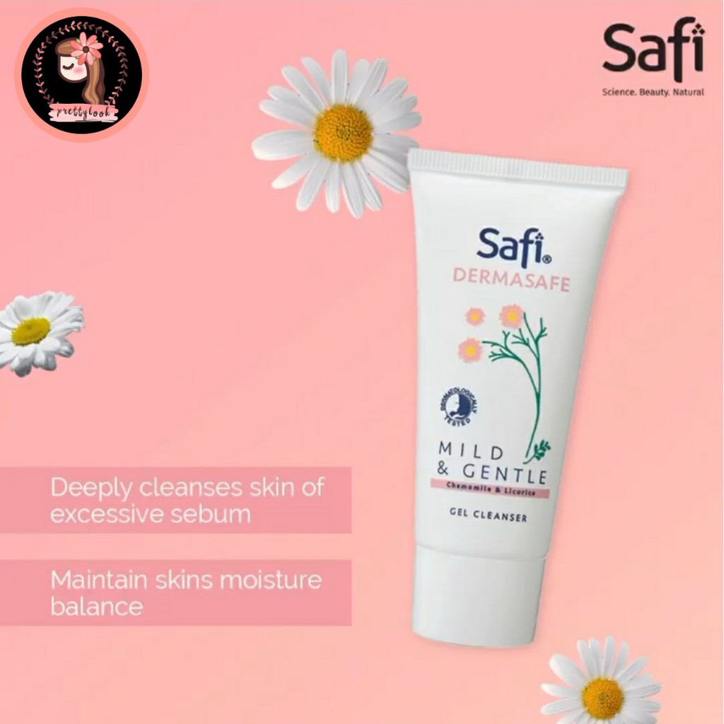 SAFI Dermasafe Mild &amp; Gentle Gel Cleanser 100 gr