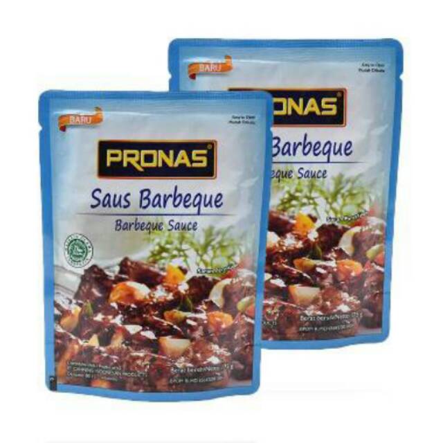 

Pronas Saus lada hitam black papper saus barbeque teriyaki 175 gram