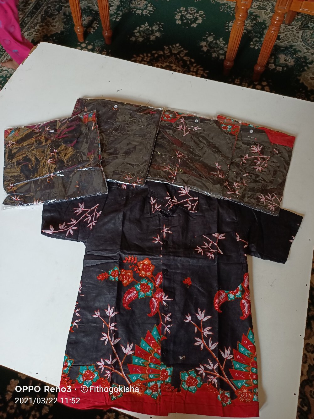 Batik Couple Keluarga Sarimbit Sania Ruffle Ndoro Jawi Dnt Motif Terbaru 2021