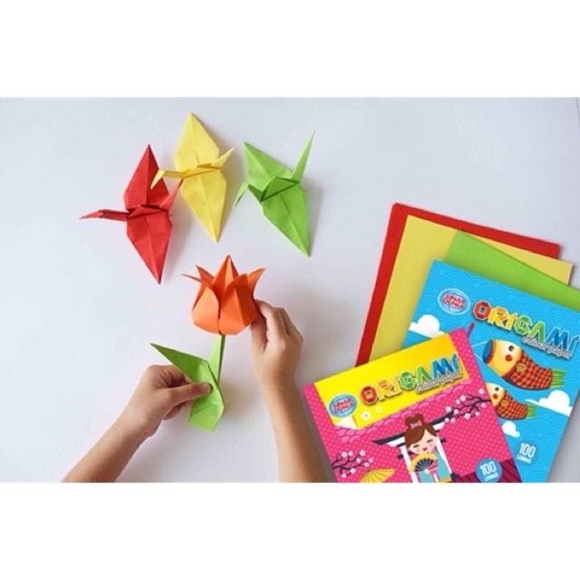 

Kertas Origami Sinar Dunia 14x14 cm 100 lembar