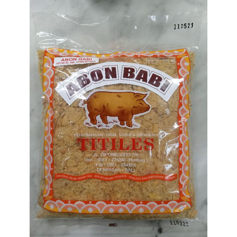 

Abon Babi 500gr