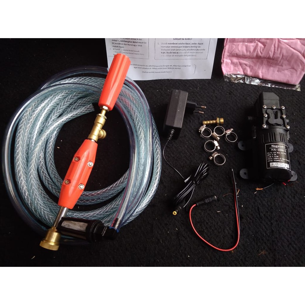 Alat Cuci Motor Mobil Steam Power Sprayer Portable