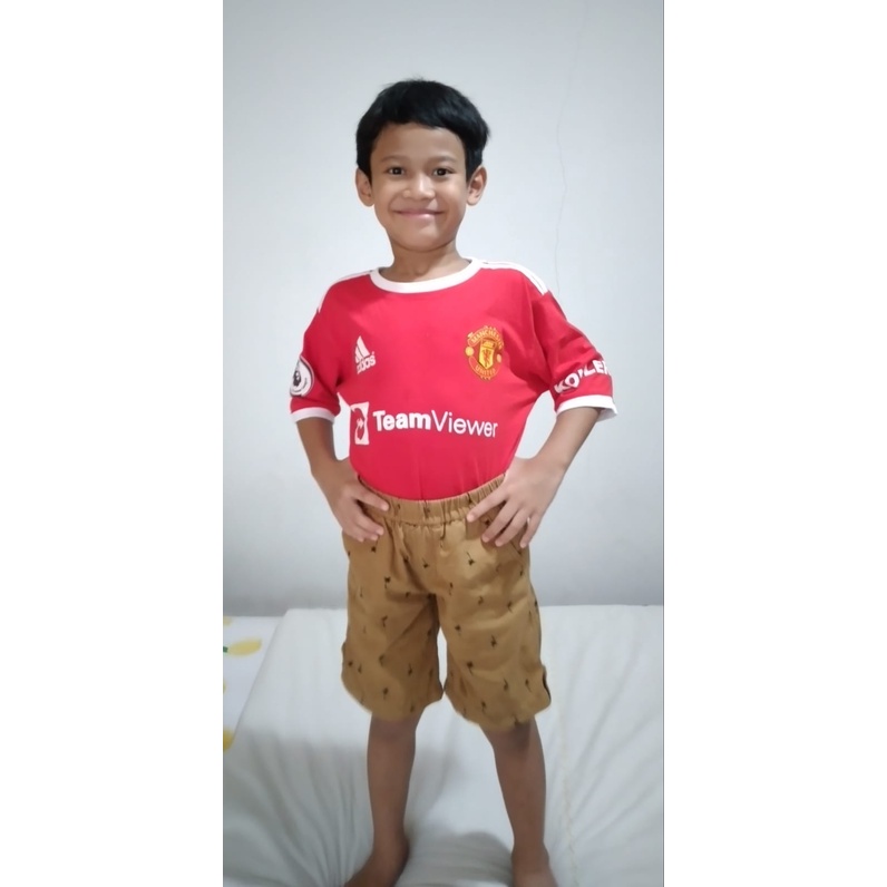 Kaos Baju Bola MU Ronaldo Anak-anak