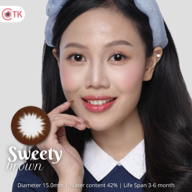 Softlens SWEETY 15 MM by CTK / Softlen Soflen Softlense Warna Normal