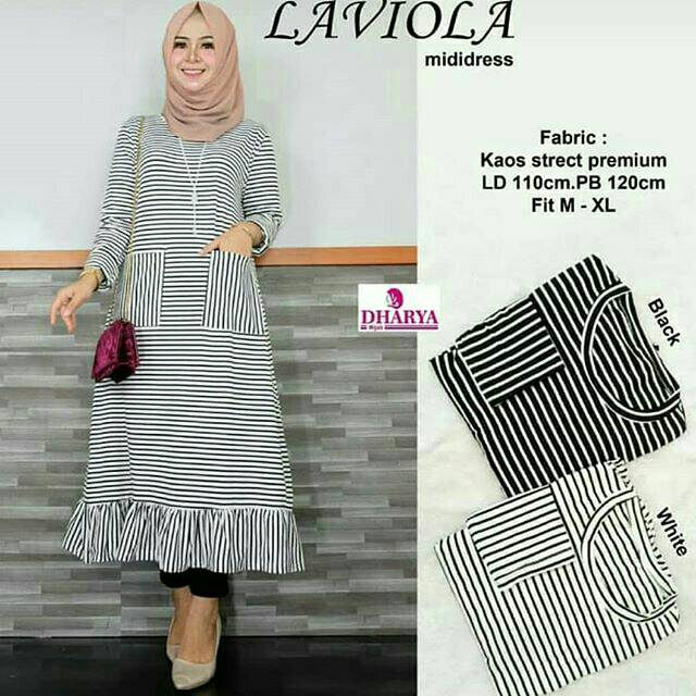 Laviola midi dress